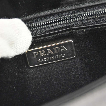 Prada Black Satin Handbag