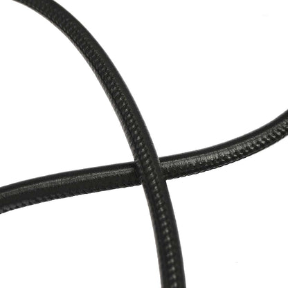 Chanel 2003-2004 Black Calfskin Cambon Ligne Shoulder Bag