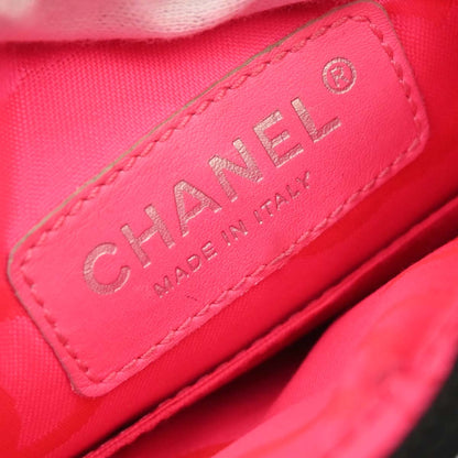 Chanel 2003-2004 Black Calfskin Cambon Ligne Shoulder Bag