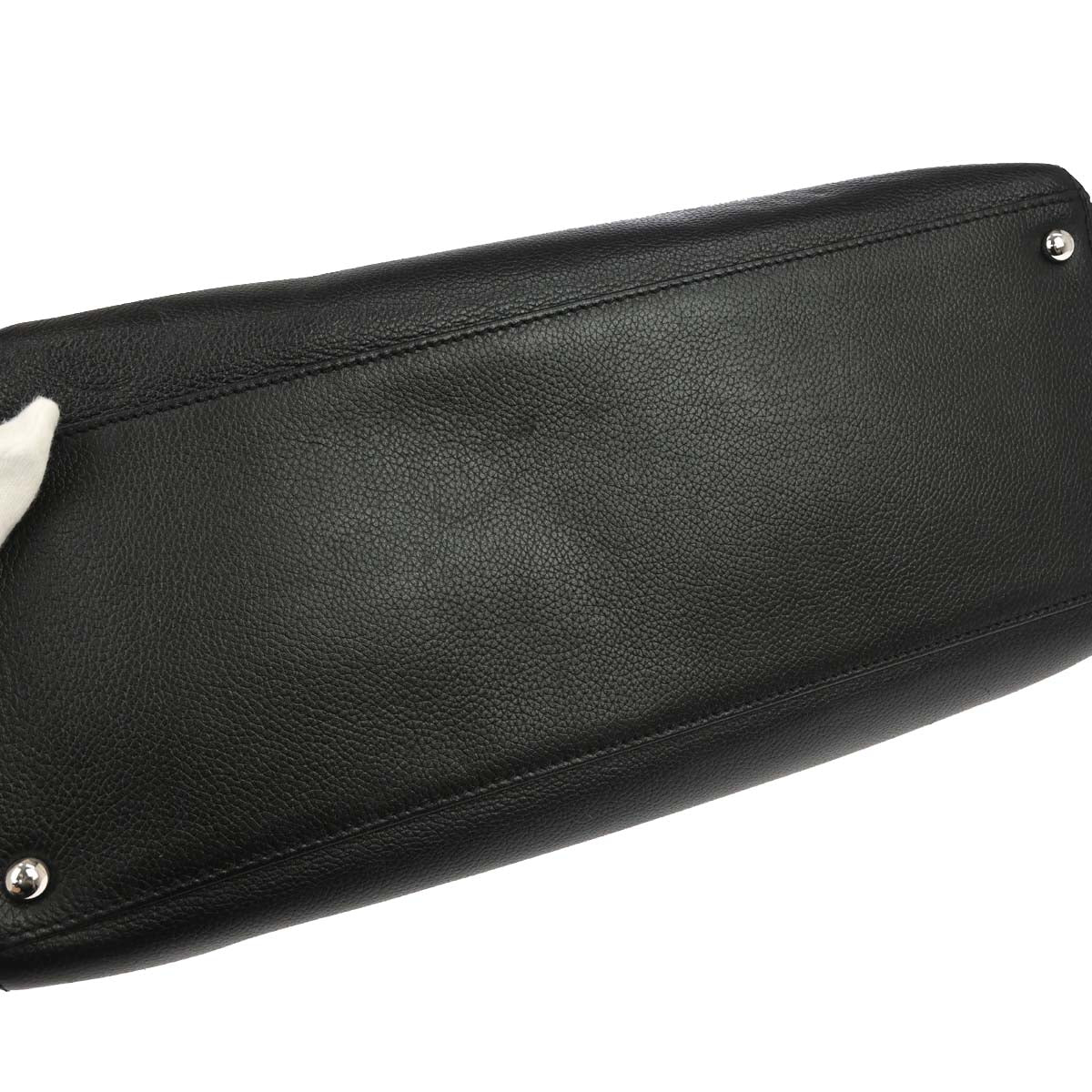 Chanel 2008-2009 Black Calfskin Executive Cerf 2way Shoulder Tote Bag