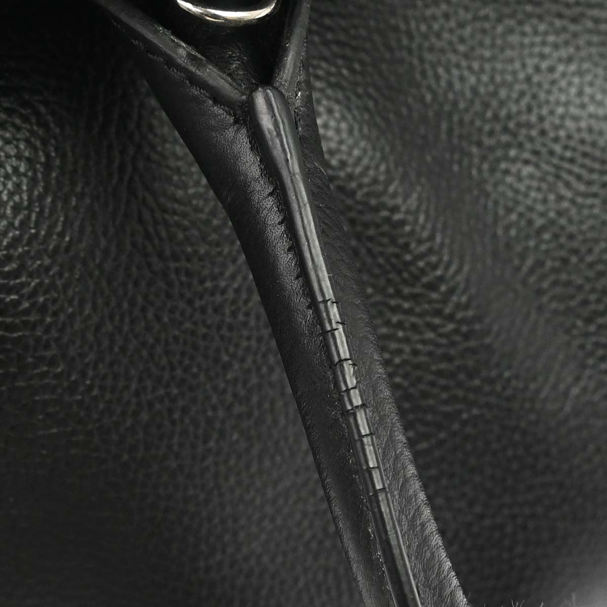 Chanel 2008-2009 Black Calfskin Executive Cerf 2way Shoulder Tote Bag