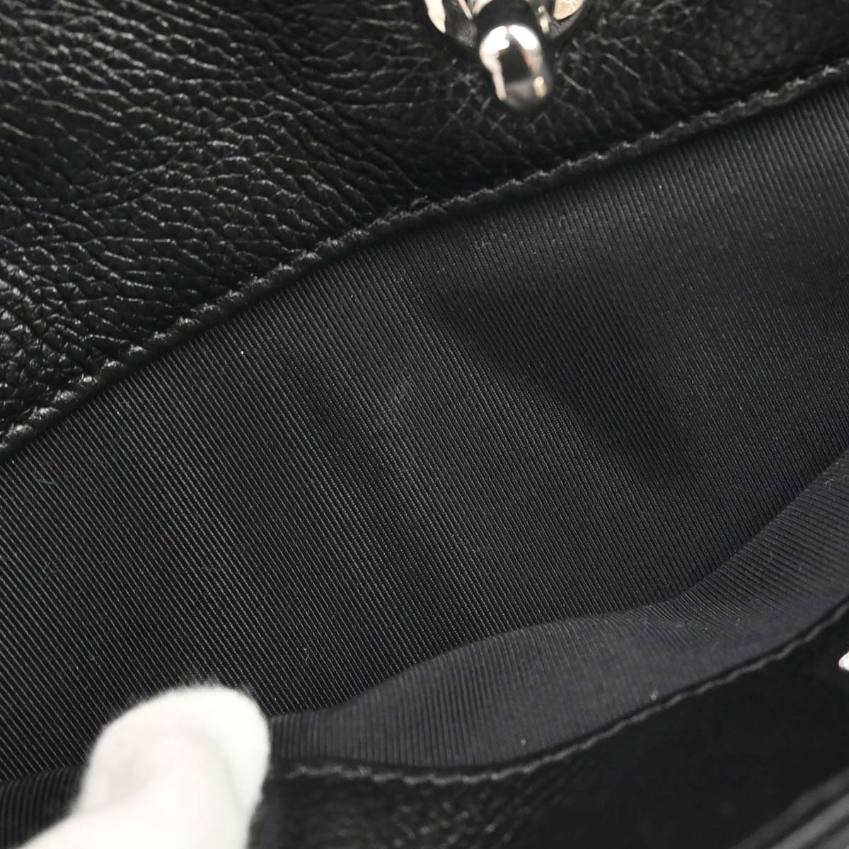 Chanel 2008-2009 Black Calfskin Executive Cerf 2way Shoulder Tote Bag
