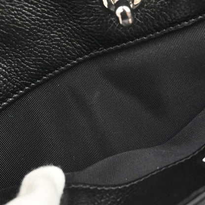Chanel 2008-2009 Black Calfskin Executive Cerf 2way Shoulder Tote Bag