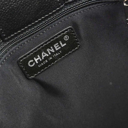 Chanel 2008-2009 Black Calfskin Executive Cerf 2way Shoulder Tote Bag
