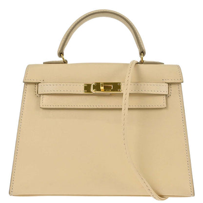 Hermes Parchemin Swift Mini Kelly 15 Sellier 2way Shoulder Handbag