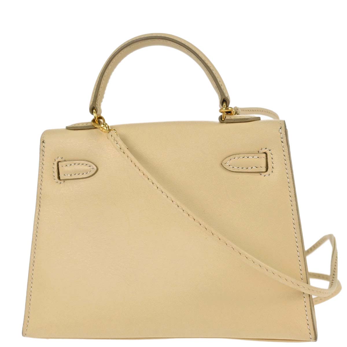 Hermes Parchemin Swift Mini Kelly 15 Sellier 2way Shoulder Handbag