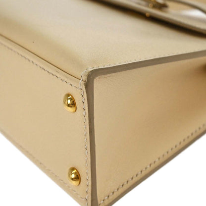 Hermes Parchemin Swift Mini Kelly 15 Sellier 2way Shoulder Handbag