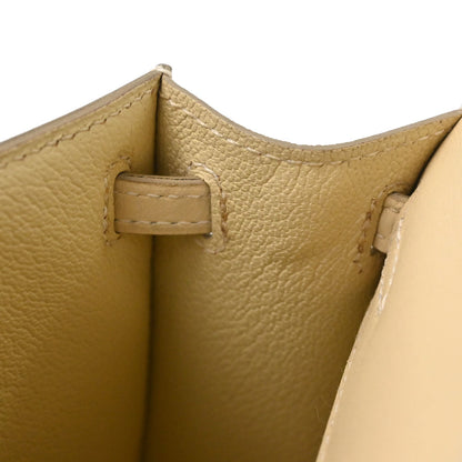 Hermes Parchemin Swift Mini Kelly 15 Sellier 2way Shoulder Handbag