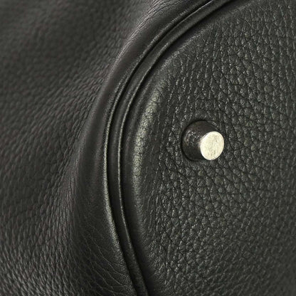 Hermes Black Taurillon Clemence Picotin Lock 26 GM Handbag