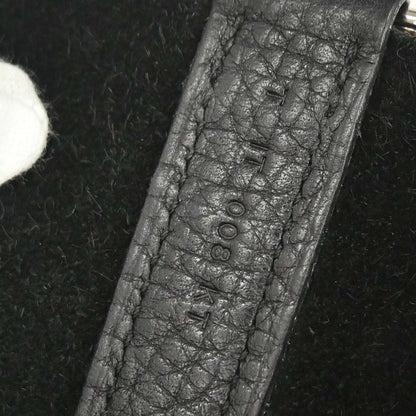 Hermes Black Taurillon Clemence Picotin Lock 26 GM Handbag
