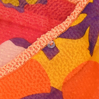 Chanel 2000 Tweed Silk Tank Top Orange #40