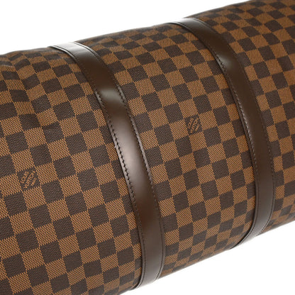 Louis Vuitton 2009 Damier Keepall Bandouliere 55 Duffle Bag N41414