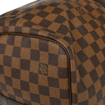 Louis Vuitton 2009 Damier Keepall Bandouliere 55 Duffle Bag N41414
