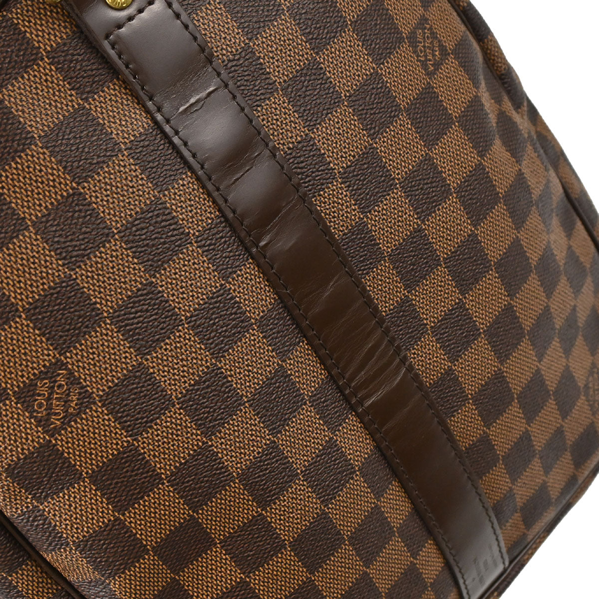 Louis Vuitton 2009 Damier Keepall Bandouliere 55 Duffle Bag N41414