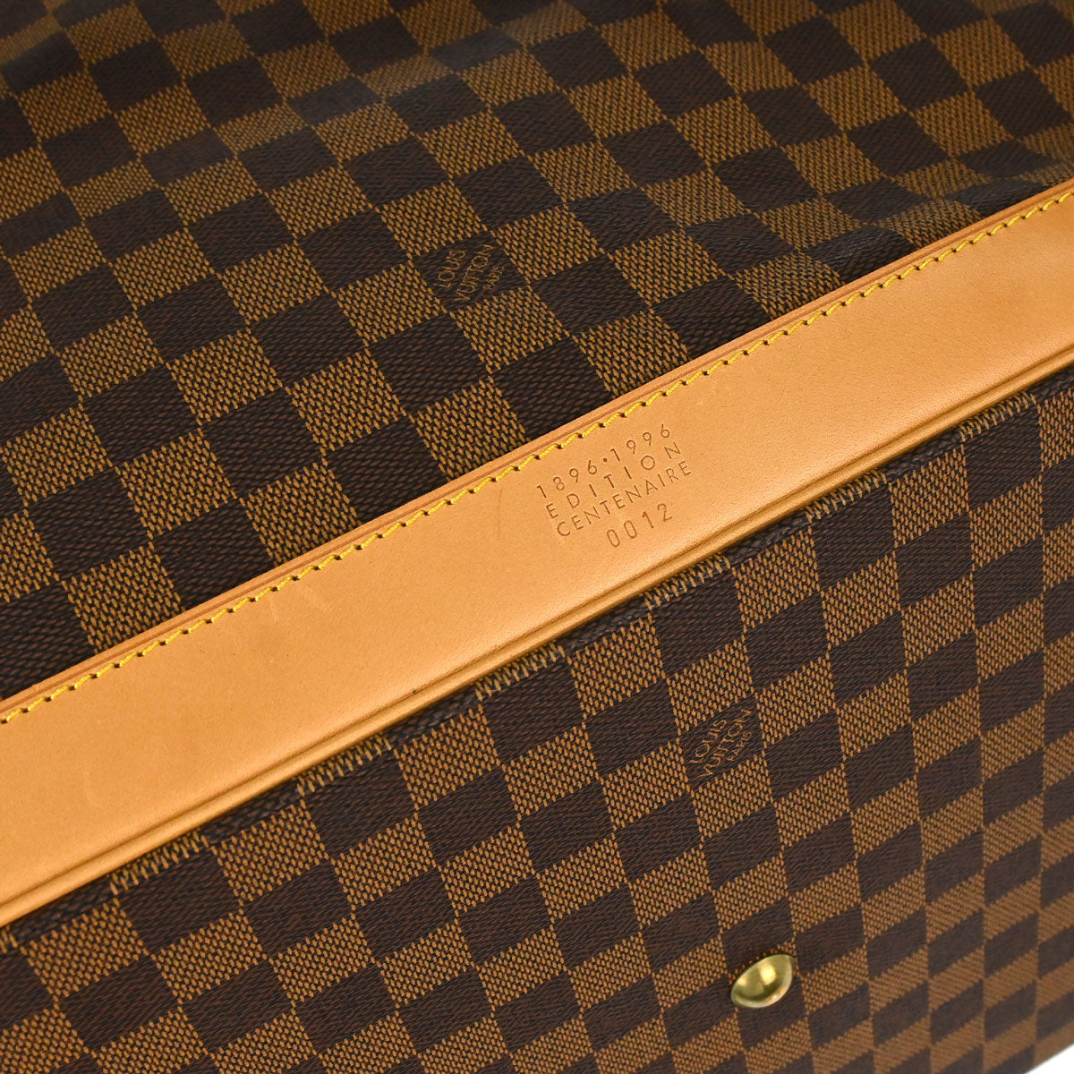 Louis Vuitton 1996 Damier Cruiser 45 100th Anniversary Handbag N41160