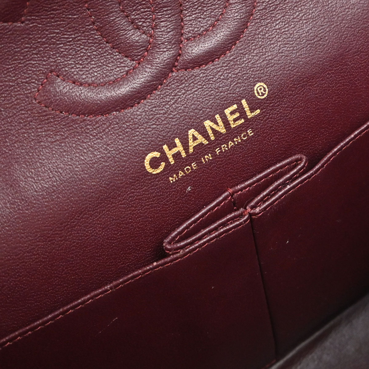 Chanel Black Lambskin Small Classic Double Flap Shoulder Bag