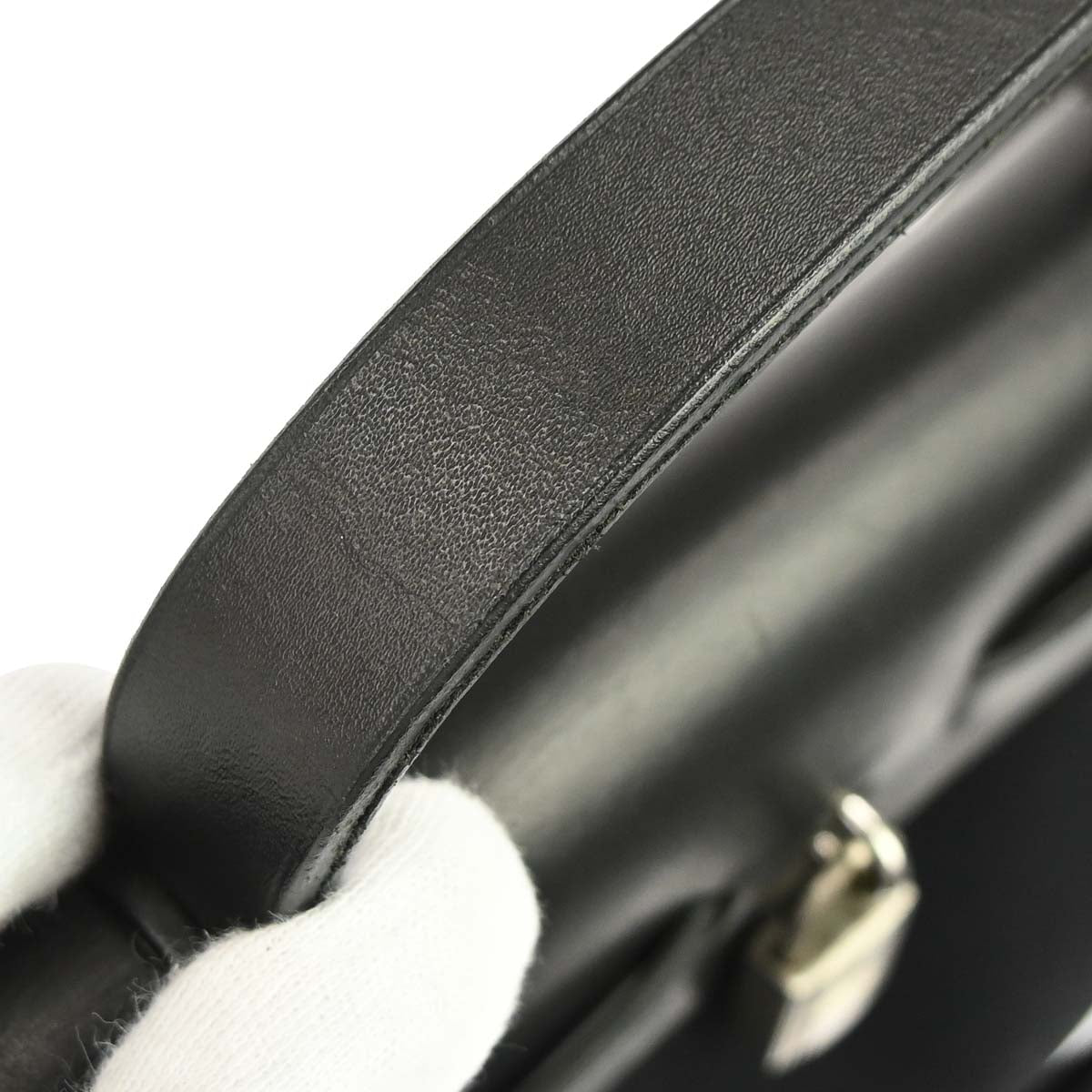 Hermes Beige Black Toile GM Officier Herbag PM 2 in 1 Handbag