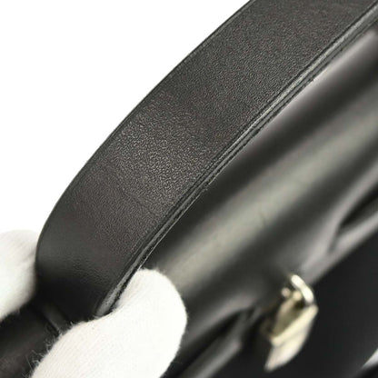 Hermes Beige Black Toile GM Officier Herbag PM 2 in 1 Handbag