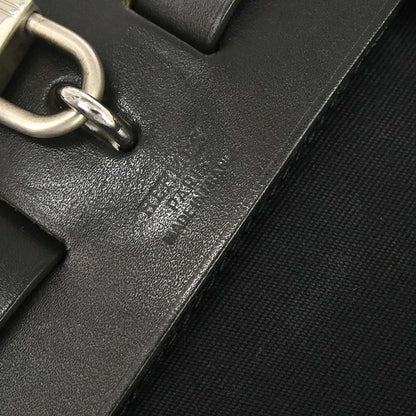 Hermes Beige Black Toile GM Officier Herbag PM 2 in 1 Handbag