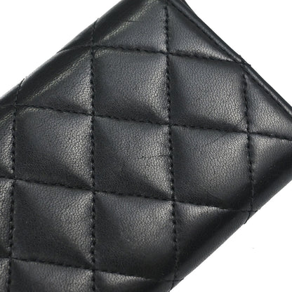 Chanel 2014-2015 Black Lambskin Coin Purse Wallet