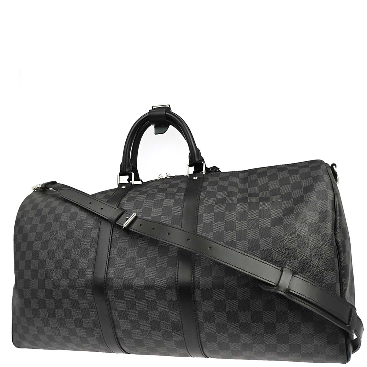Louis Vuitton Damier Graphite Keepall Bandouliere 55 Duffle N41413