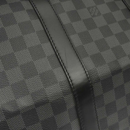 Louis Vuitton Damier Graphite Keepall Bandouliere 55 Duffle N41413