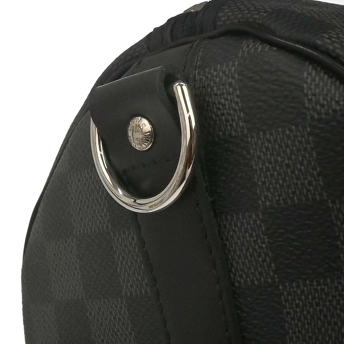 Louis Vuitton Damier Graphite Keepall Bandouliere 55 Duffle N41413