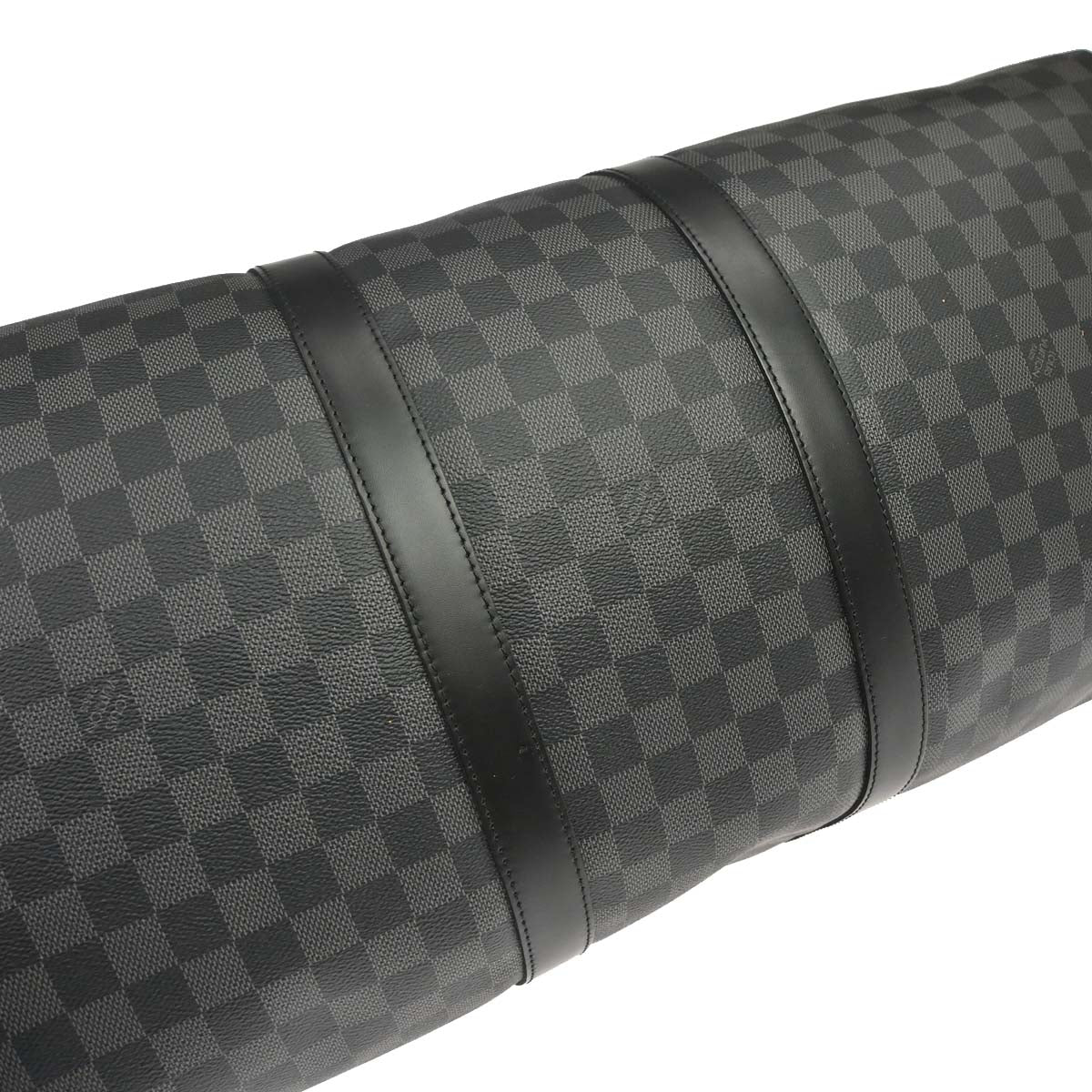 Louis Vuitton Damier Graphite Keepall Bandouliere 55 Duffle N41413