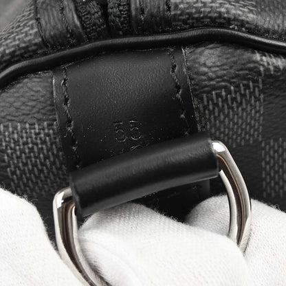 Louis Vuitton Damier Graphite Keepall Bandouliere 55 Duffle N41413