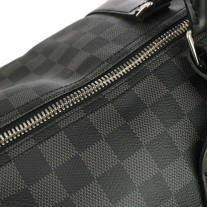 Louis Vuitton Damier Graphite Keepall Bandouliere 55 Duffle N41413