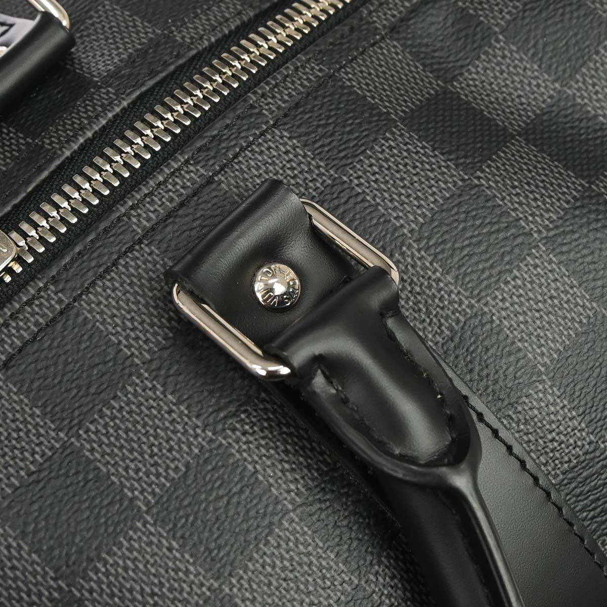 Louis Vuitton Damier Graphite Keepall Bandouliere 55 Duffle N41413