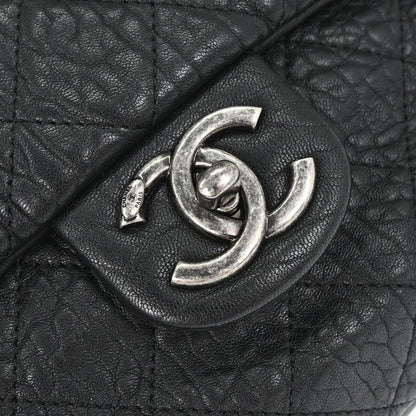Chanel 2015-2016 Black Lambskin Tote Handbag
