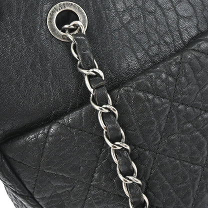 Chanel 2015-2016 Black Lambskin Tote Handbag