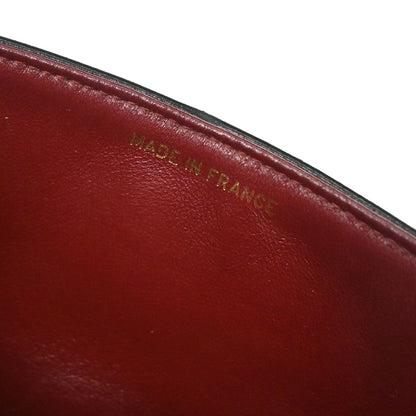 Chanel 1996-1997 Black Lambskin Small Classic Double Flap Shoulder Bag