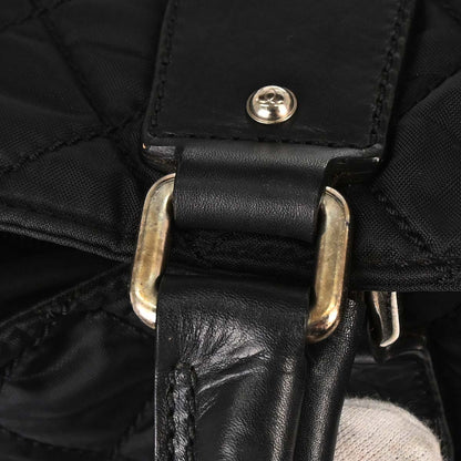 Chanel 2005-2006 Black Nylon Paris Tote Handbag