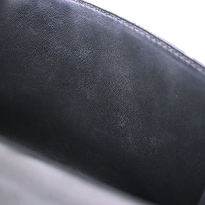 Hermes * Black Matt Alligator Kelly Pochette Handbag