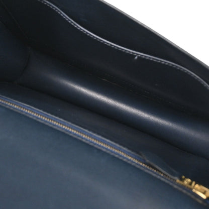 Hermes Blue Indigo Box Calf Constance 23 Shoulder Bag