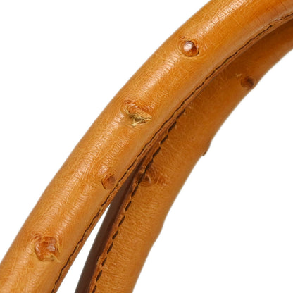 Hermes * Chestnut Ostrich Birkin 35 Handbag