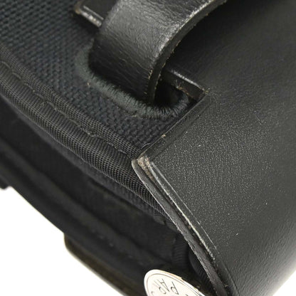 Hermes Black Toile Officier Herbag Zip PM 2way Shoulder Handbag