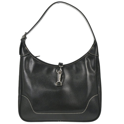Hermes Black Lisse Trim 31 Shoulder Bag