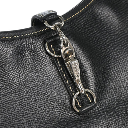 Hermes Black Lisse Trim 31 Shoulder Bag