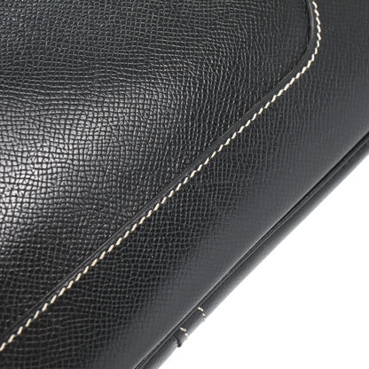 Hermes Black Lisse Trim 31 Shoulder Bag