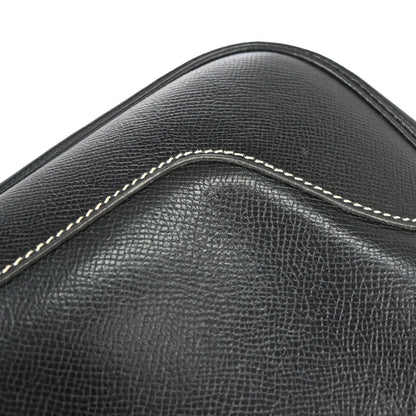 Hermes Black Lisse Trim 31 Shoulder Bag