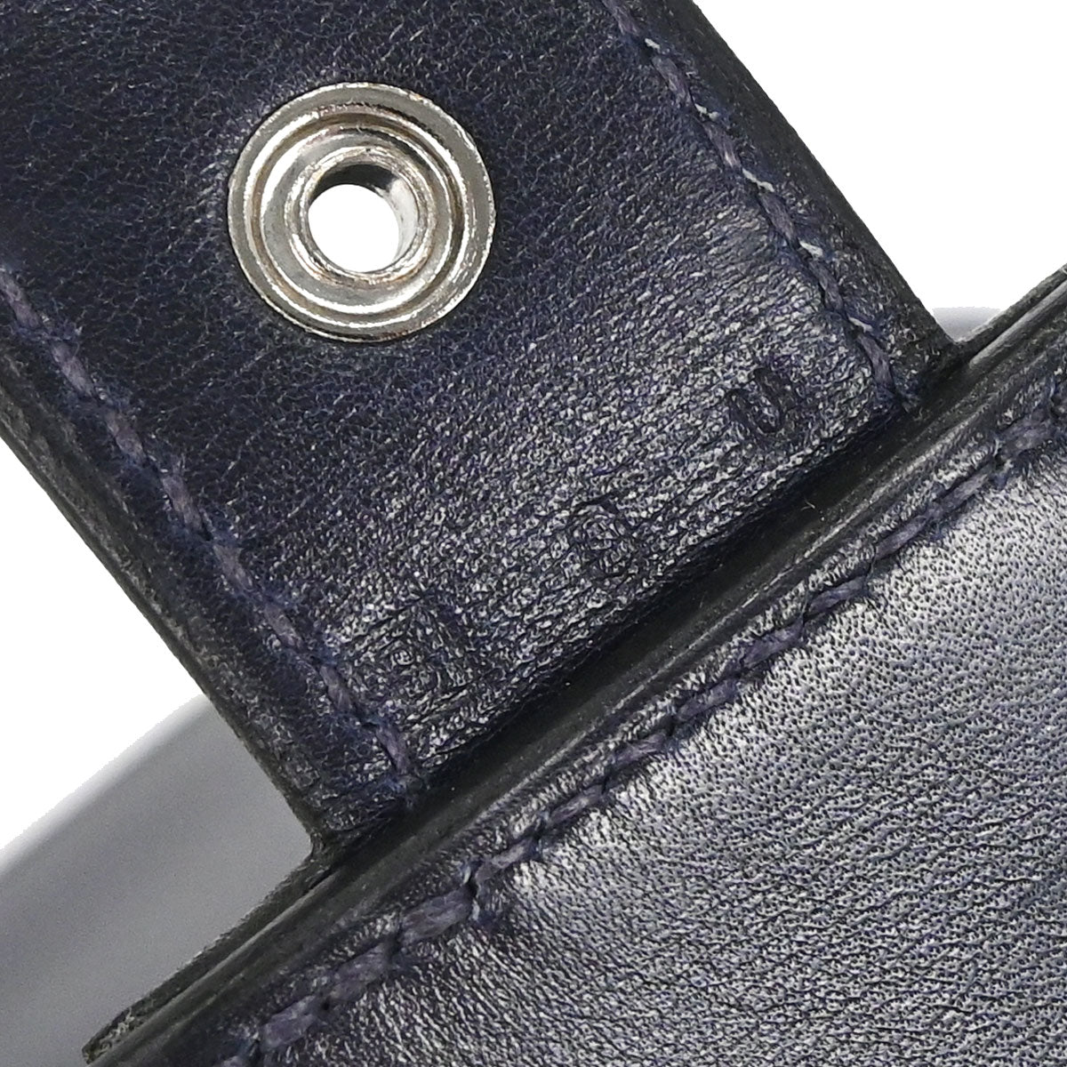 Hermes Blue Indigo Box Calf Sac a Depeches 38 Business Bag Handbag