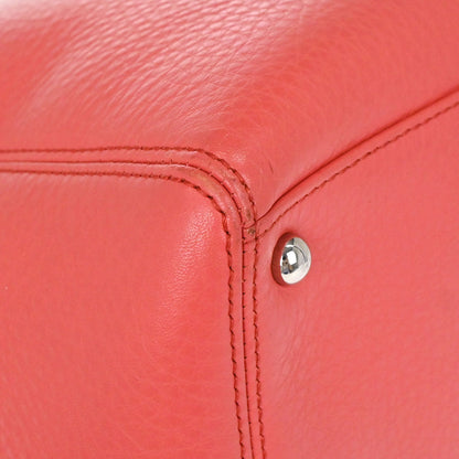 Chanel 2014 Pink Deerskin Executive Cerf 2way Shoulder Tote Bag