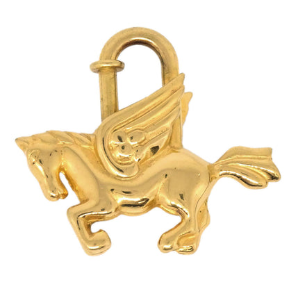 Hermes 1993 Le Cheval Pegasus Cadena Gold Small Good