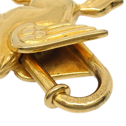Hermes 1993 Le Cheval Pegasus Cadena Gold Small Good