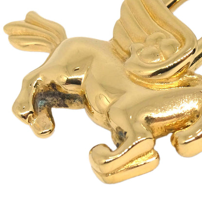 Hermes 1993 Le Cheval Pegasus Cadena Gold Small Good