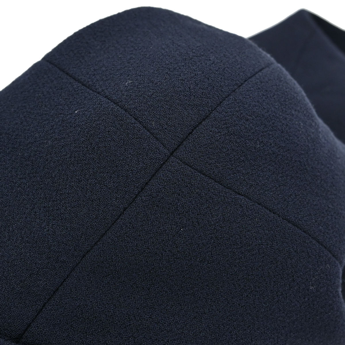 Chanel Single Breasted Jacket Navy