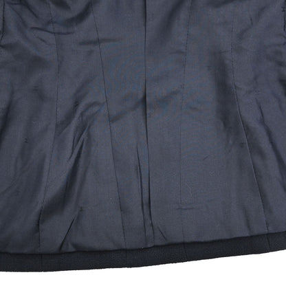 Chanel Single Breasted Jacket Navy